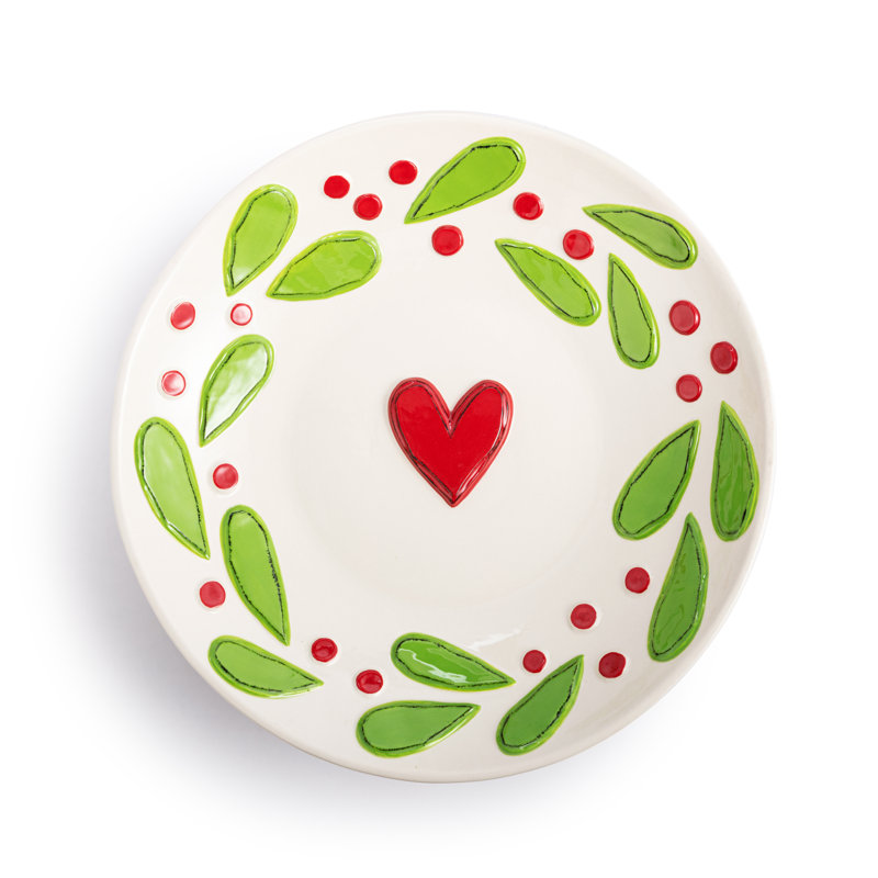 Holly Berry Serving Bowl - 64Oz