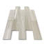 4 in. x 12 in. Glazed Marble Tile