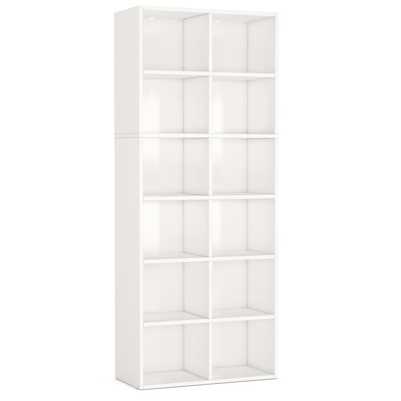 Bibliothèque verticale ou horizontale pour salon 71,65 "