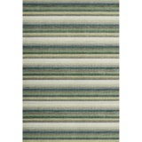 Jazzy Handmade Wool Green/Yellow Rug