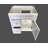 30'' Single Bathroom Vanity Base Only in White