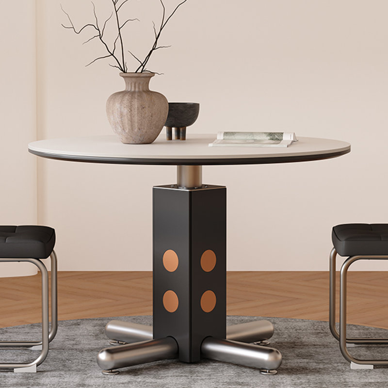 New Modern Rock Slab Dining Table Sets., 7