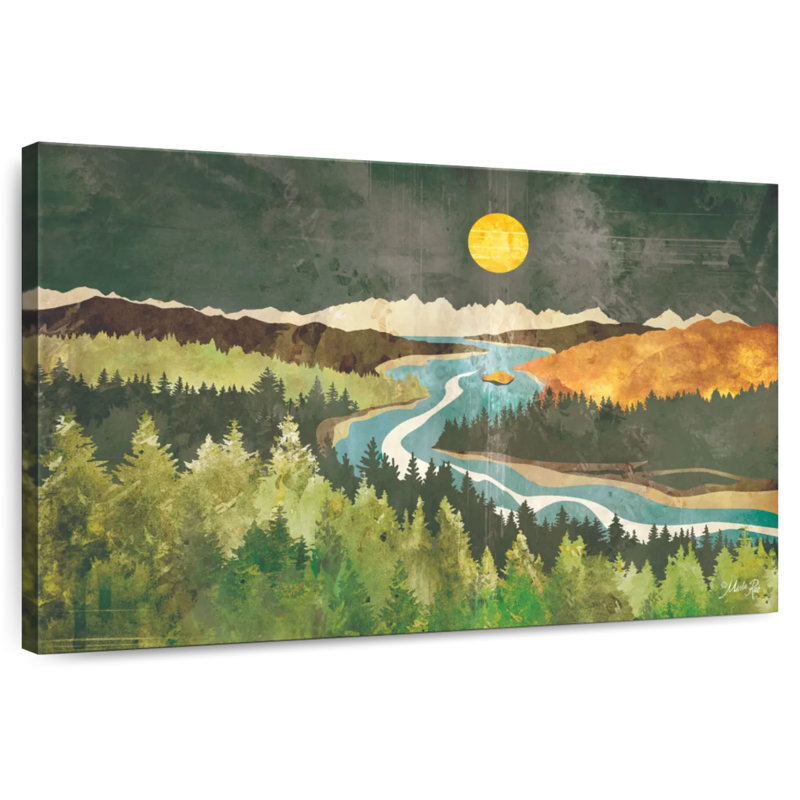 Alvord Mountain Moonlight, 32" H x 48" W