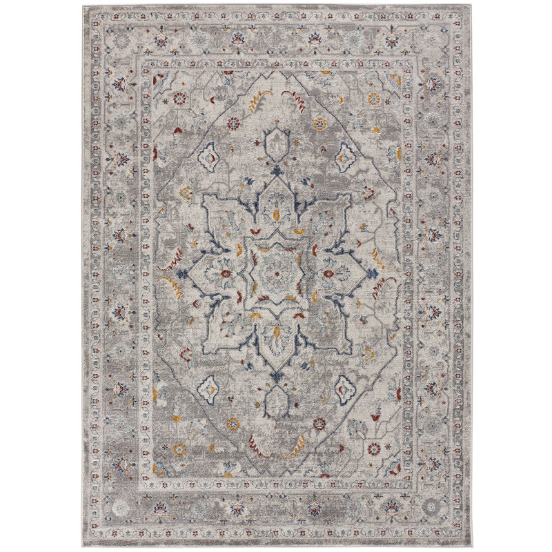 Tarcienne Machine Woven / Power Loomed Area Rug, Rectangle 133 x 190cm