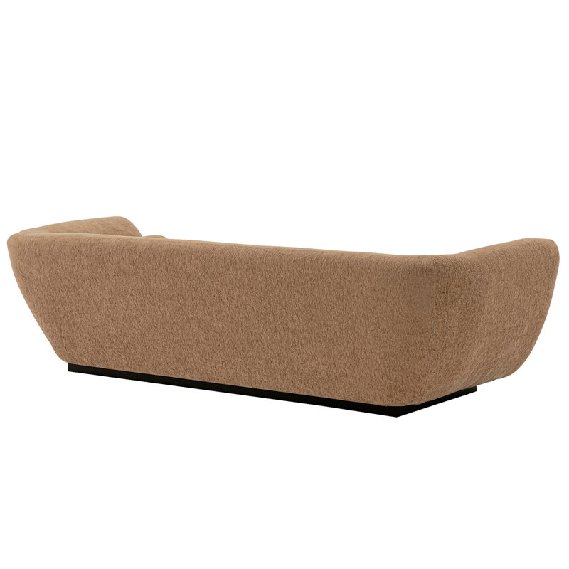 Canapé en chenille Ulka, Crème