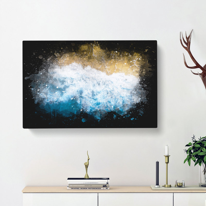 Palm Tree Beach In Florida - Wrapped Canvas, 50cm H x 76cm W x 3cm D
