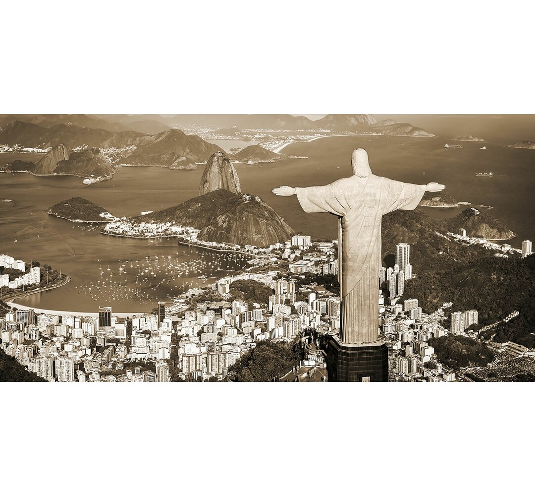 Fotodruck "Blick auf Rio De Janeiro"