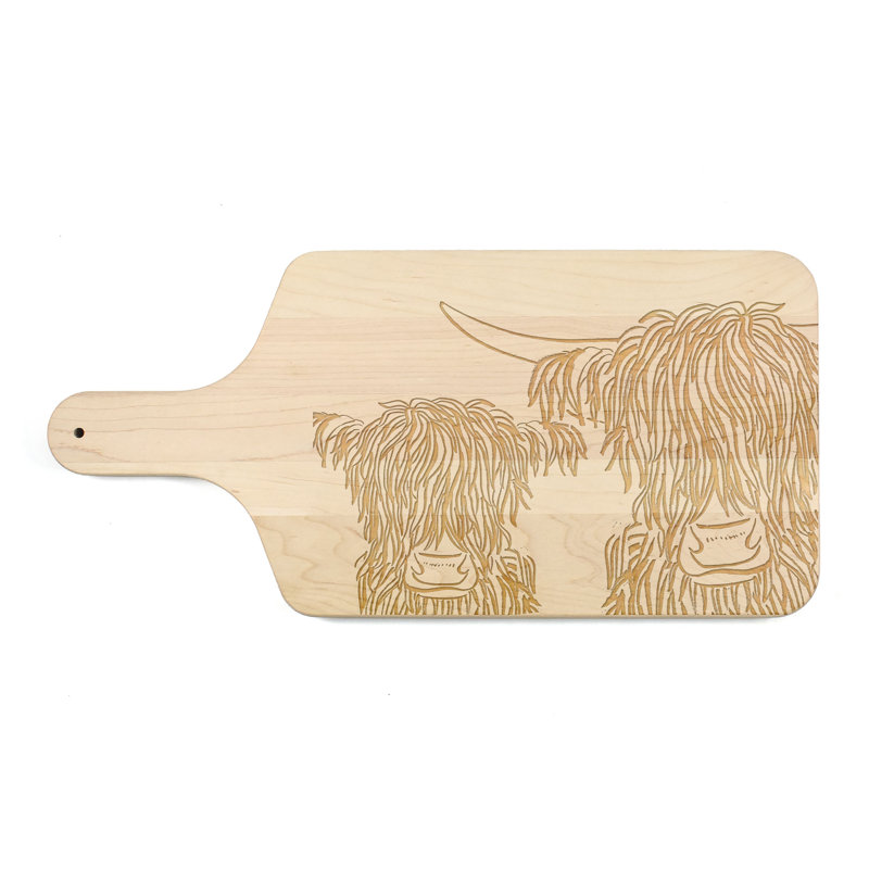Planche à découper Wash Up Cow, Érable