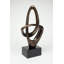 Hand Painted Abstract Decorative Object
