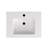 20"L x 18"W Bathroom Vanity Solid Wood Frame Vanity Top Sink with Overflow