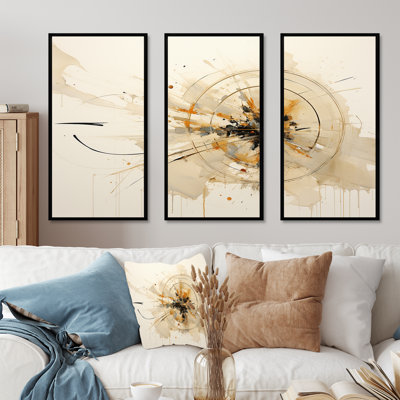 Chilyn - ensemble de reproductions d'art mural abstrait
