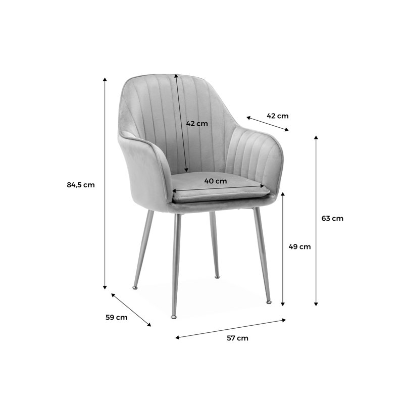 Parrella 59 Wide Tufted, Boucle Accent Armchair