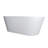 freestanding solid surface soaking bathtub