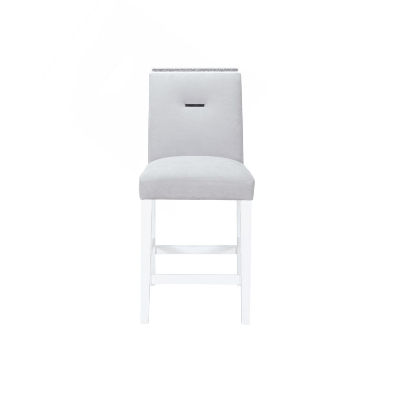 TABOURETS DE BAR ARIYA GREY (ENSEMBLE DE 2)