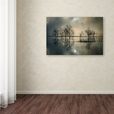 « lacs secrets », reproduction de photo sur toile tendue