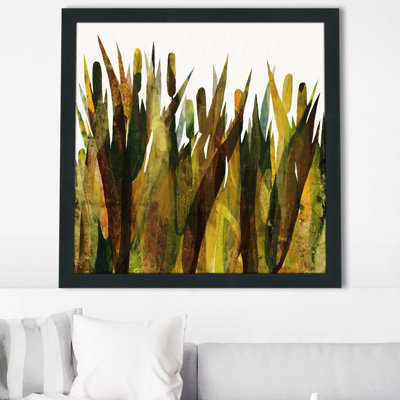 Quenouilles III - Peinture