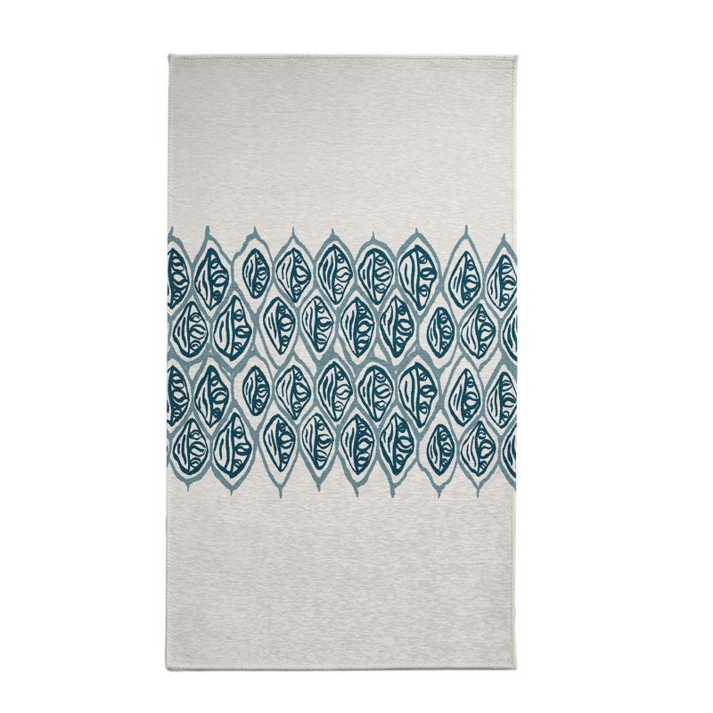 Safari Chenille Geometric Indoor Rug, Rectangle 4' x 6'