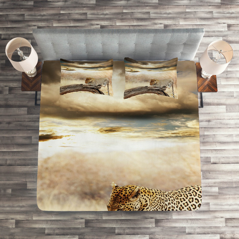 Coverlet, King Bedspread + 2 Shams