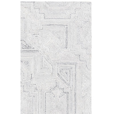 Metro 779 Hand Tufted 60% Wool; 40% Viscose Geometric Rug