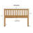 Malinda Mission Style Queen Panel Headboard-2070339939