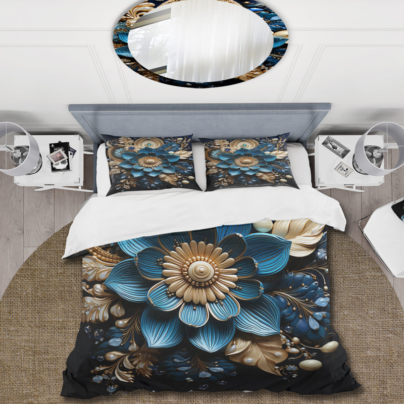 Ensemble de housse de couette Hindouisme Art Sacred Om - Hindouisme, Housse de couette simple et deux taies décorative