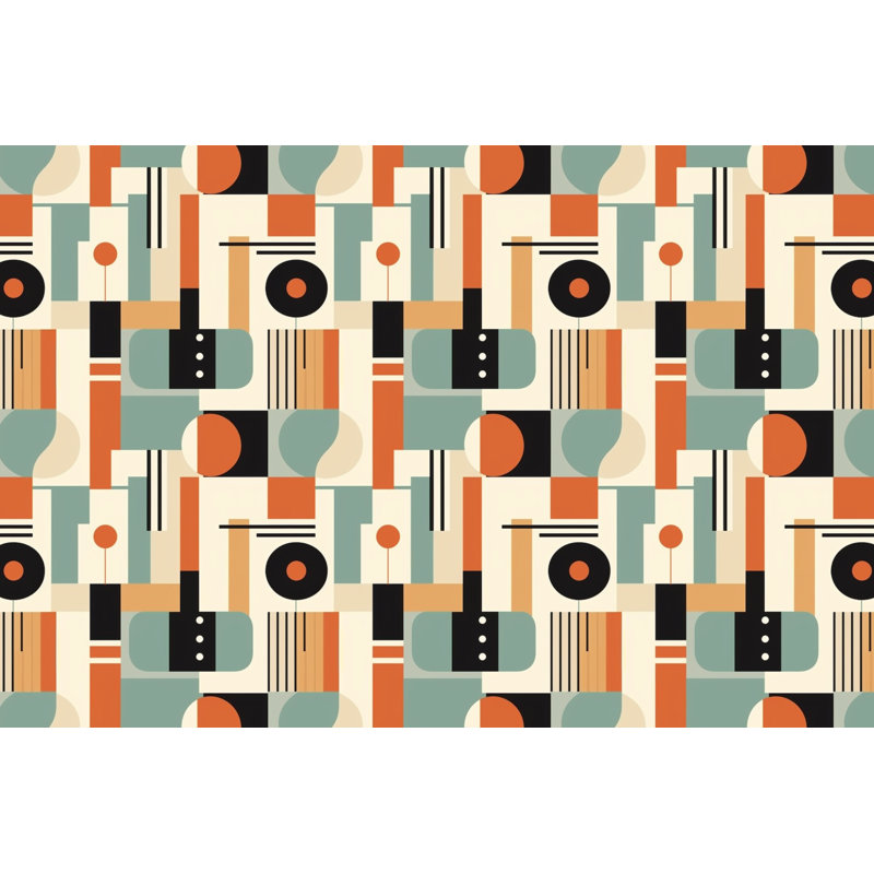 Mid Century Modern Comforter, King Comforter