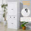 Freestanding Kitchen Pantry Cabinet With Adjustable Shelves, Drawer, And Cupboards For Efficient Storage And Elegant Design
