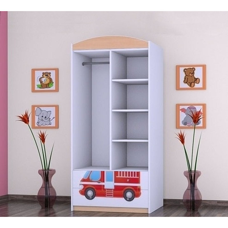 Brenner 2 Door Wardrobe, Beige