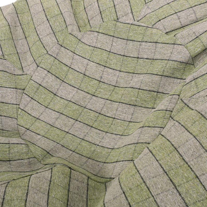 Fauteuil à billes arrondi à carreaux Bubali