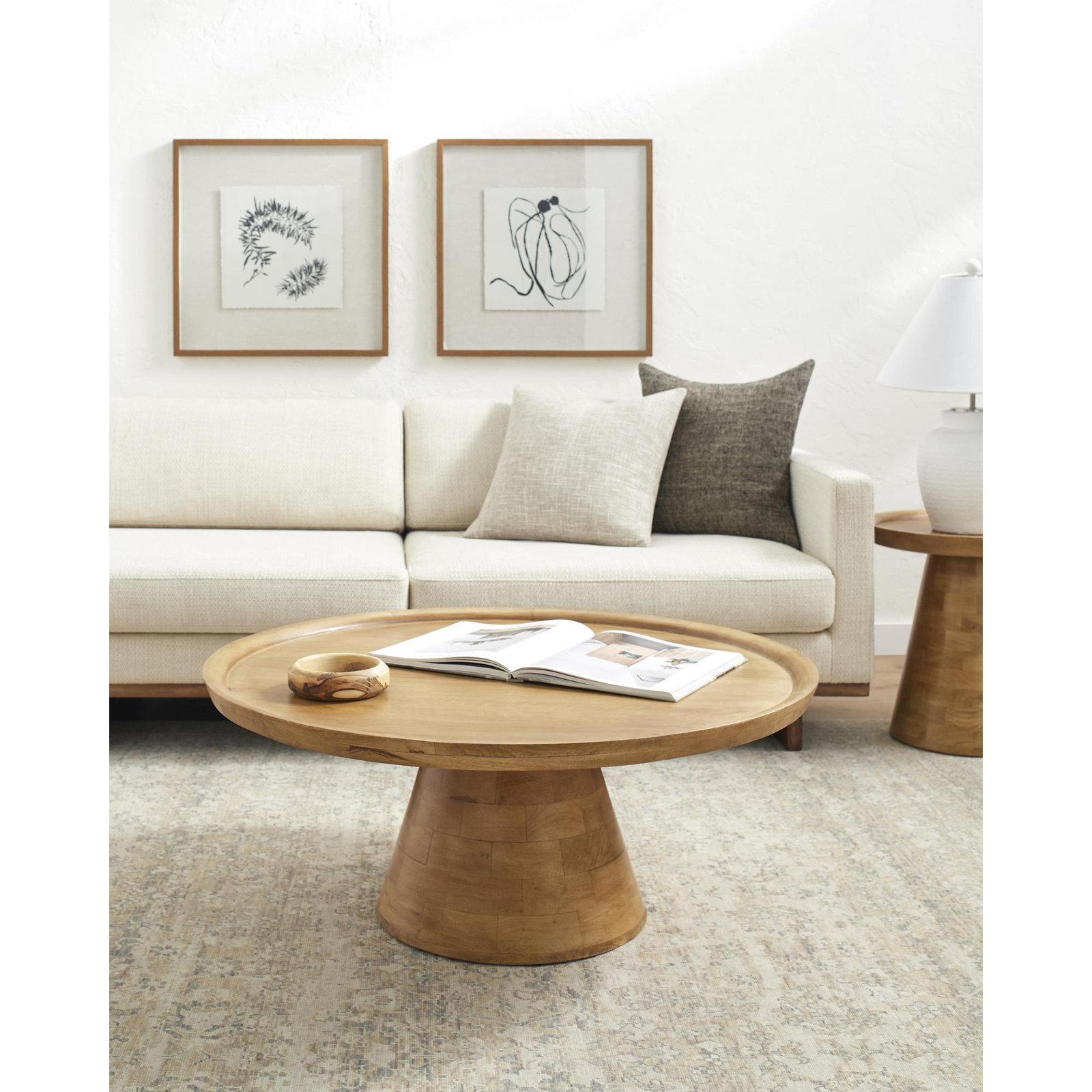Padmore 40" Mango Coffee Table