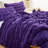 Coma Inducer Cut n Sew Chunky Bunny Oversized Comforter Set - Calming Purple-107666067