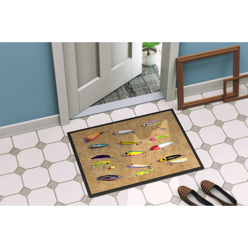 Paillasson antidérapant pour l’intérieur de la maison, Rectangle 2 pi x 3 pi