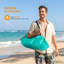 Ensemble de 2 chaises de plage pliables à dossier haut avec sac de transport-240762547
