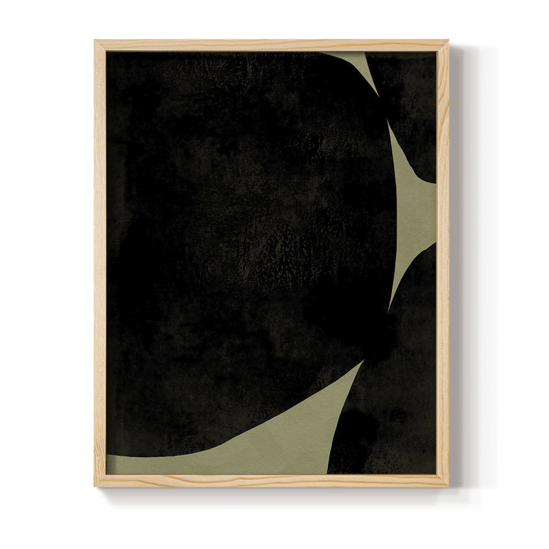 Heirloom Orbs I, reproduction encadrée - bois massif, H 11 po x l 9 po