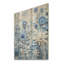 Carreaux botaniques bleus et blancs IV - Botaniques sur bois-1930562693