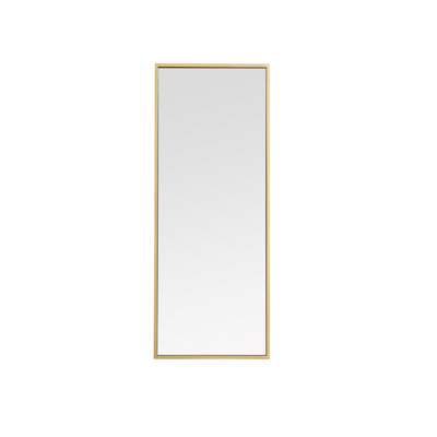Sabine Metal Rectangle Wall Mirror