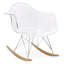 Chaise berçante à bascule