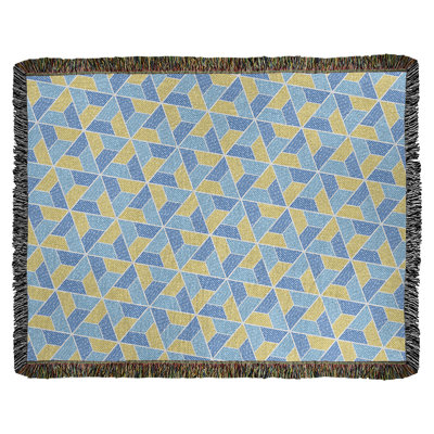 Couverture tissée Katelyn Elizabeth Trapezoids