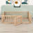 Twin Size Wood Daybed with Fence and Door-945225639