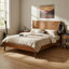 Lit plateforme en bois massif (très grand lit californien)-129912279
