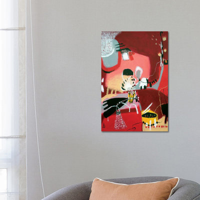 And Then We Fell Asleep Holding Hands by Misako Chida - Wrapped Canvas Gallery-Wrapped Canvas Giclée