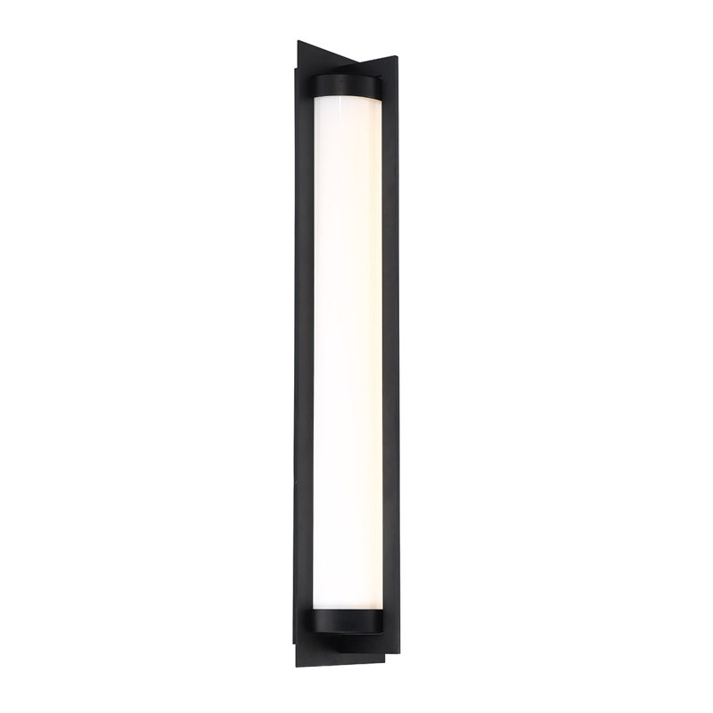 Laffoon LED Outdoor Flush Mount, 6'' W x 3.75'' D x 26'' H