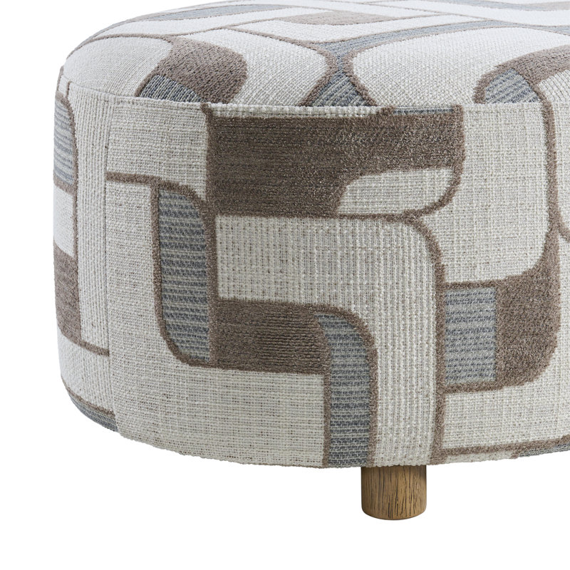 Josie Oval Ottoman