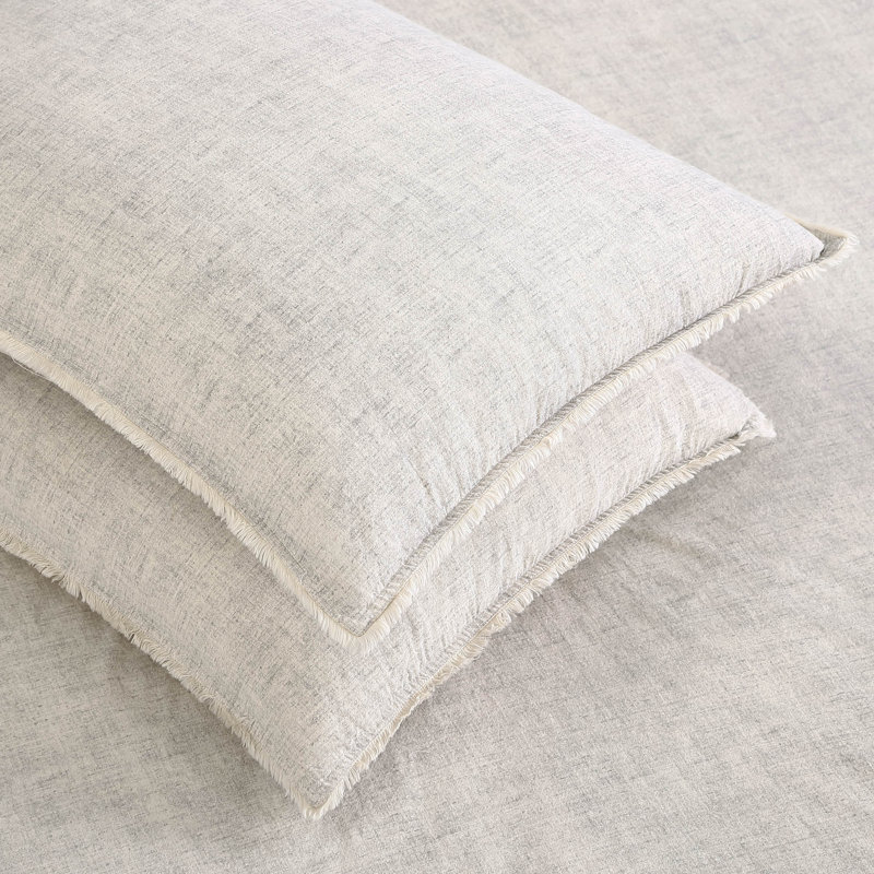 Emington Reversible Comforter Set, Full/Double Comforter + 2 Standard Shams, Beige
