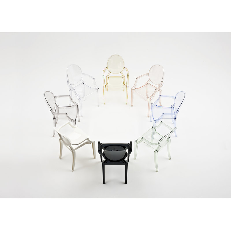 Louis Ghost Armchair, Crystal