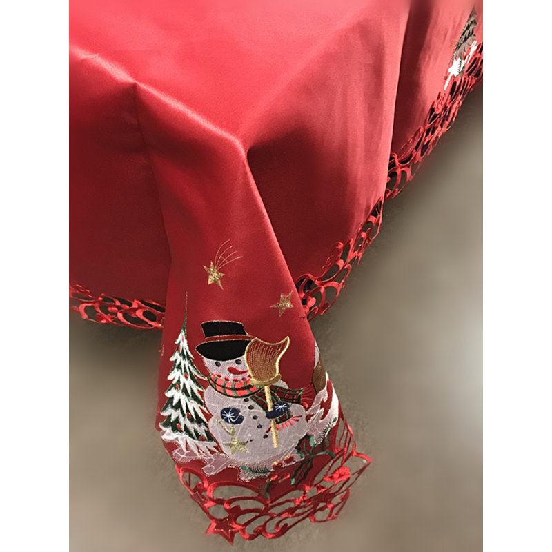 Nappe de Noël Cedres, L 104 po x l 68 po