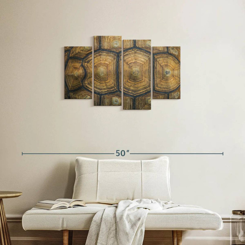 Brampt Giant Tortoise Shell, 22" H x 36" W