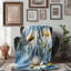 Mélange de marguerites mélangées - jeté Sherpa Blan de qualité supérieure 1 pièce-550408859