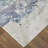 5' X 8' Blue Abstract Area Rug
