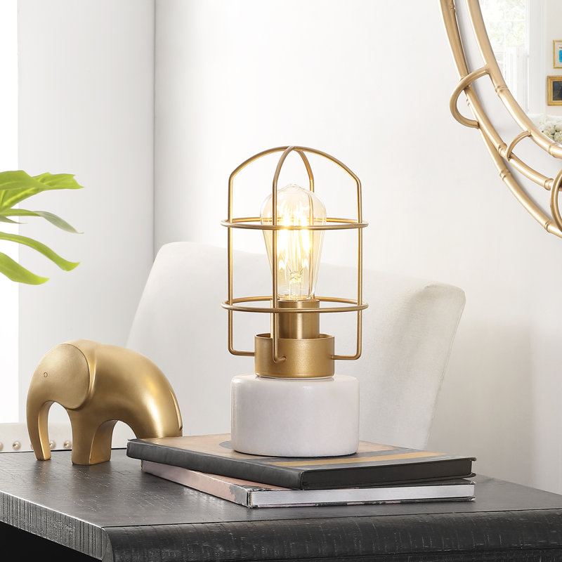 Lampe de table blanche 10,5 po Lindemarie